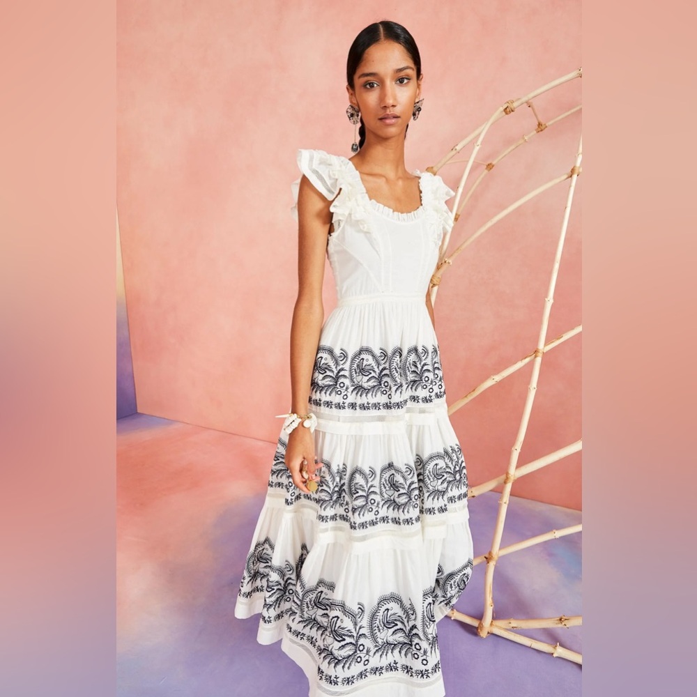 ULLA JOHNSON
JULIETTA EMBROIDERED DRESS